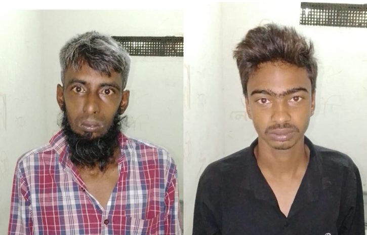 সোনাতলায় অটোভ্যান ছিনতাইয়ের সময় জনতার হতে আটক ২